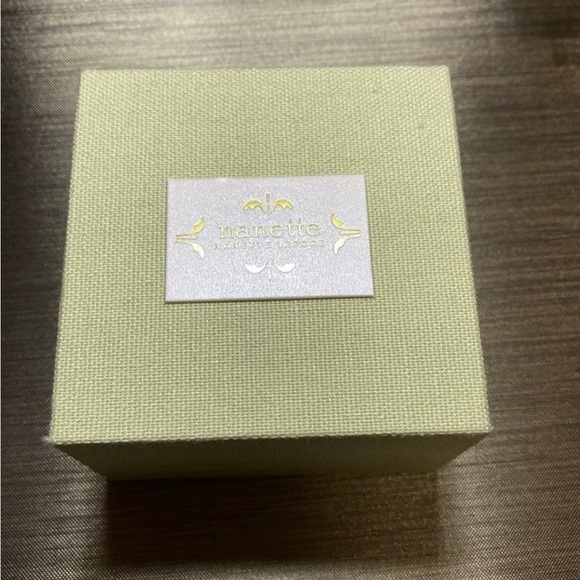 New Nannette Lepore  925 Sterling Silver earrings & CZ - Picture 4 of 5